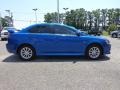 2010 Octane Blue Metallic Mitsubishi Lancer ES  photo #7