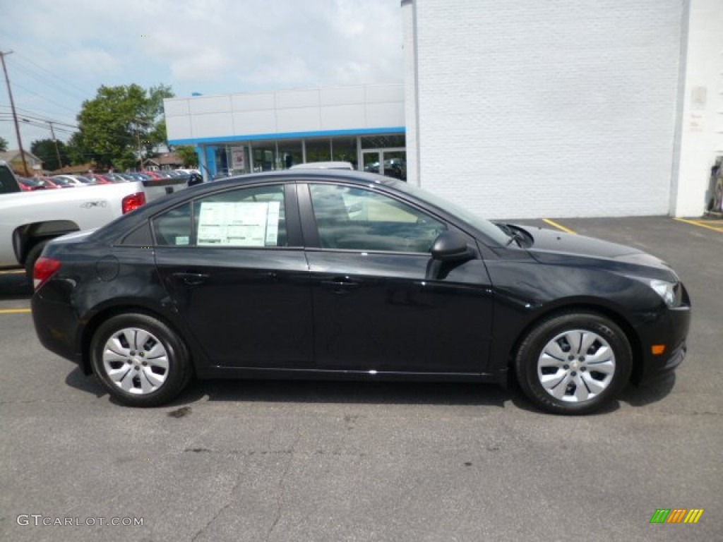 Black Granite Metallic 2014 Chevrolet Cruze LS Exterior Photo #82318040