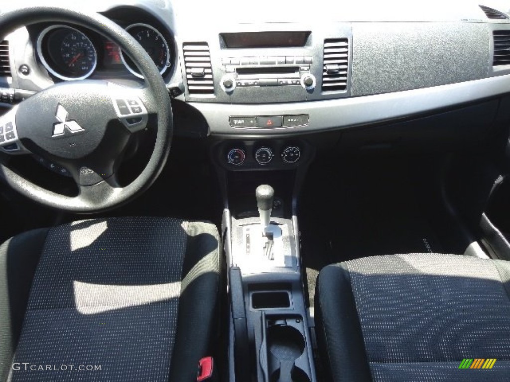 2010 Lancer ES - Octane Blue Metallic / Black photo #16