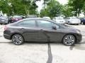 Kona Coffee Metallic - Civic EX Coupe Photo No. 2