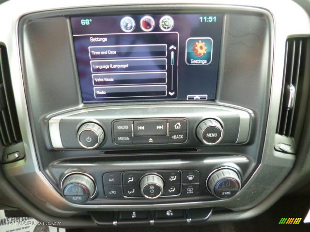 2014 Chevrolet Silverado 1500 LT Crew Cab 4x4 Controls Photo #82318572