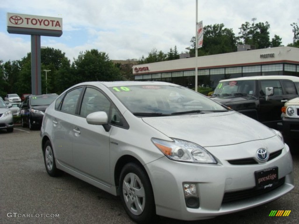 2010 Prius Hybrid II - Classic Silver Metallic / Dark Gray photo #1