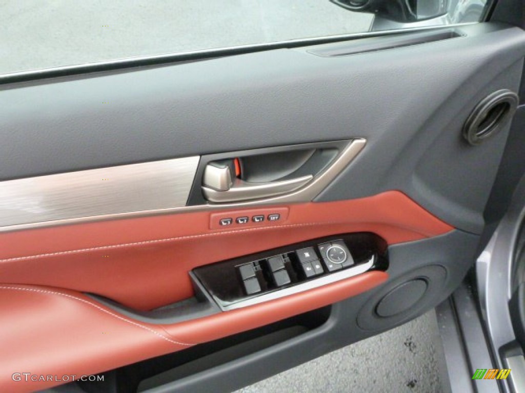 2013 Lexus GS 350 AWD F Sport Cabernet Door Panel Photo #82318843