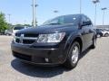 Brilliant Black Crystal Pearl 2010 Dodge Journey SE