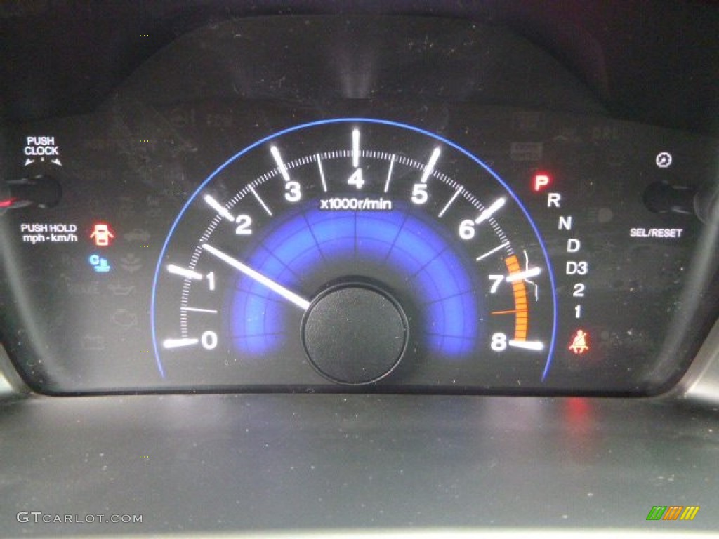 2013 Civic EX-L Sedan - Polished Metal Metallic / Black photo #19