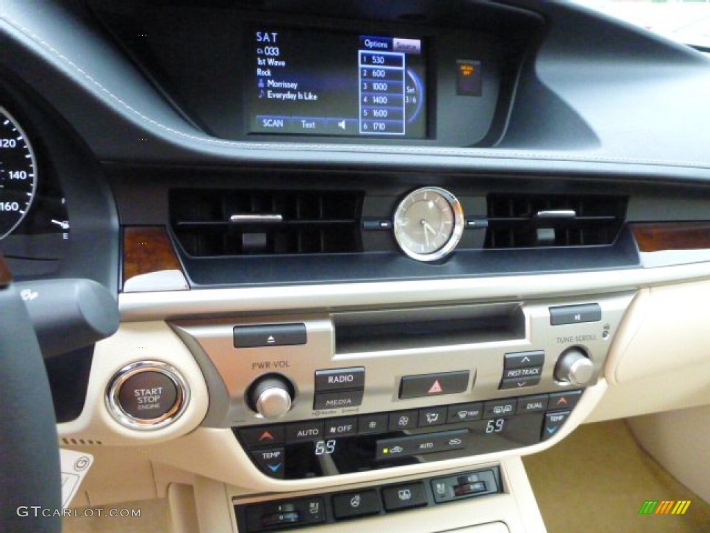 2013 ES 350 - Deep Sea Blue Mica / Parchment photo #18