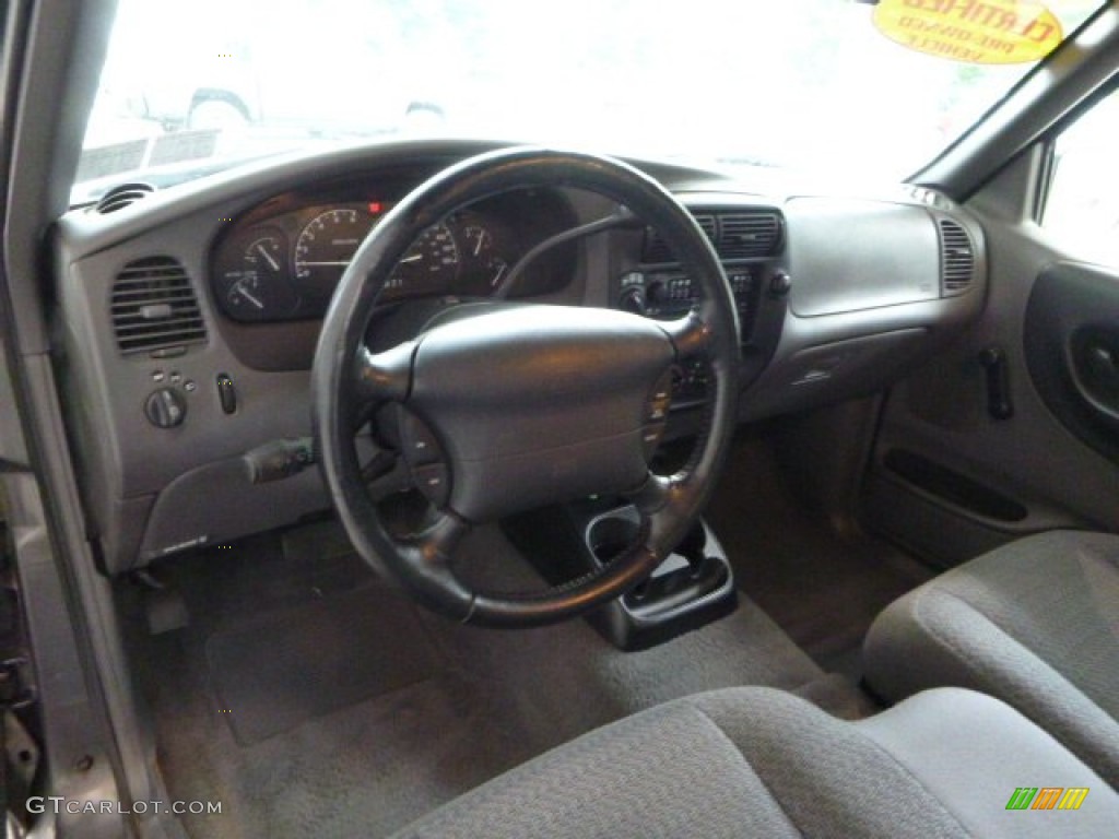1999 Ranger XLT Extended Cab 4x4 - Medium Platinum Metallic / Dark Graphite photo #15