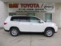 2013 Blizzard White Pearl Toyota Highlander SE 4WD  photo #1