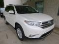 2013 Blizzard White Pearl Toyota Highlander SE 4WD  photo #7