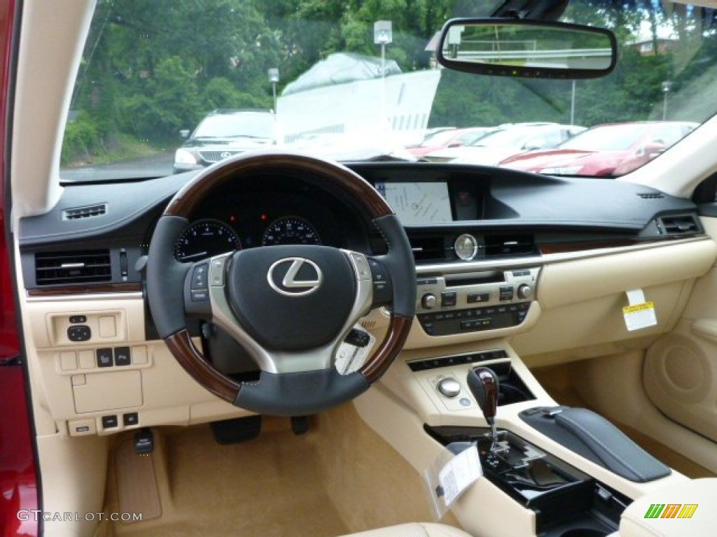 2013 Lexus ES 350 Parchment Dashboard Photo #82321671