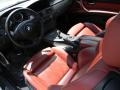 Fox Red Novillo Leather 2009 BMW M3 Coupe Interior Color