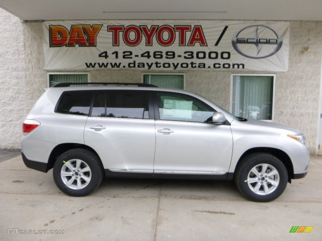 2013 Highlander V6 4WD - Classic Silver Metallic / Ash photo #1