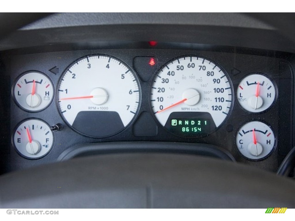 2007 Dodge Ram 2500 Laramie Quad Cab Gauges Photo #82322438