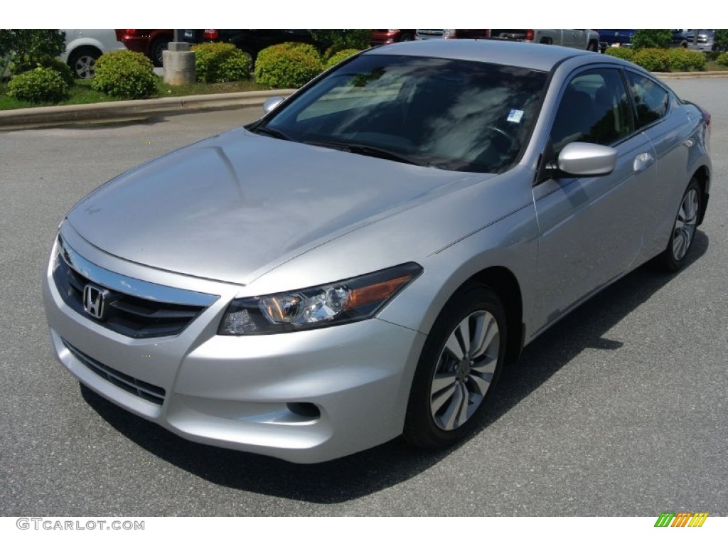 2011 Accord LX-S Coupe - Alabaster Silver Metallic / Black photo #1