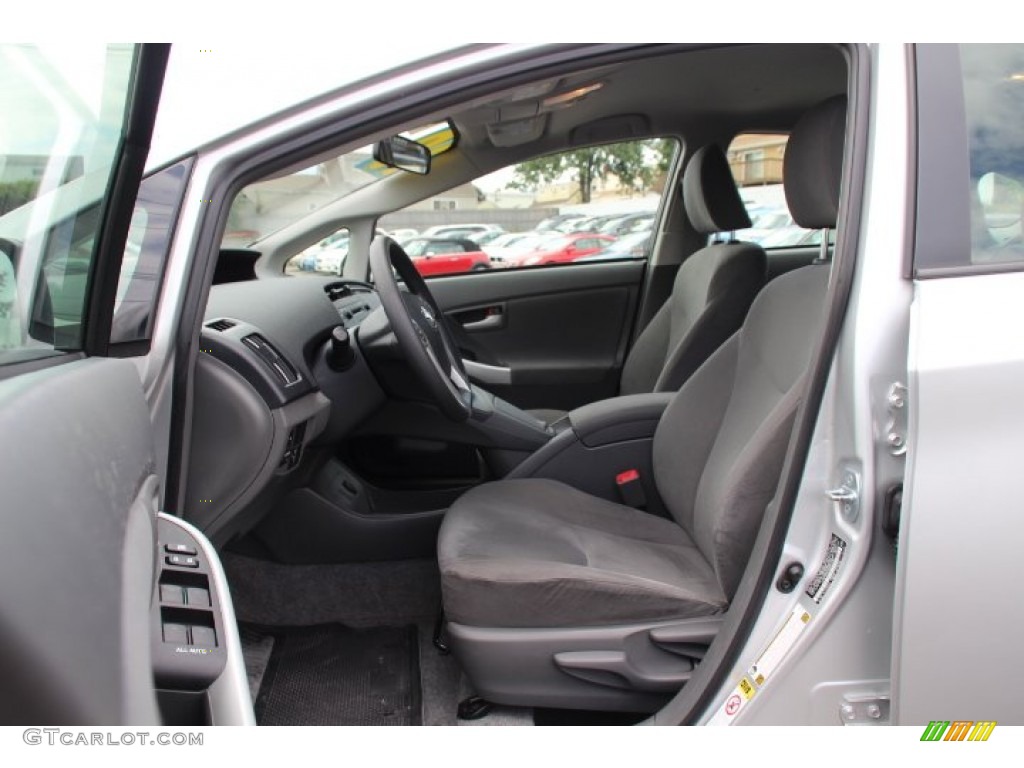 2010 Prius Hybrid II - Classic Silver Metallic / Dark Gray photo #7