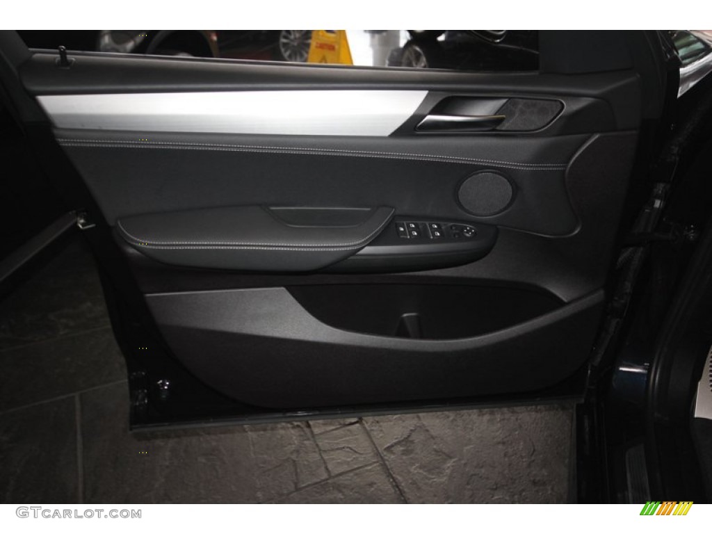 2014 X3 xDrive35i - Carbon Black Metallic / Black photo #15