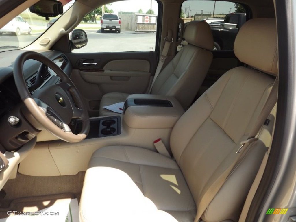 2012 Tahoe LT 4x4 - Gold Mist Metallic / Light Cashmere/Dark Cashmere photo #11