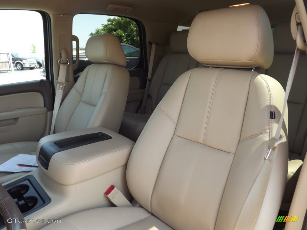 2012 Tahoe LT 4x4 - Gold Mist Metallic / Light Cashmere/Dark Cashmere photo #12