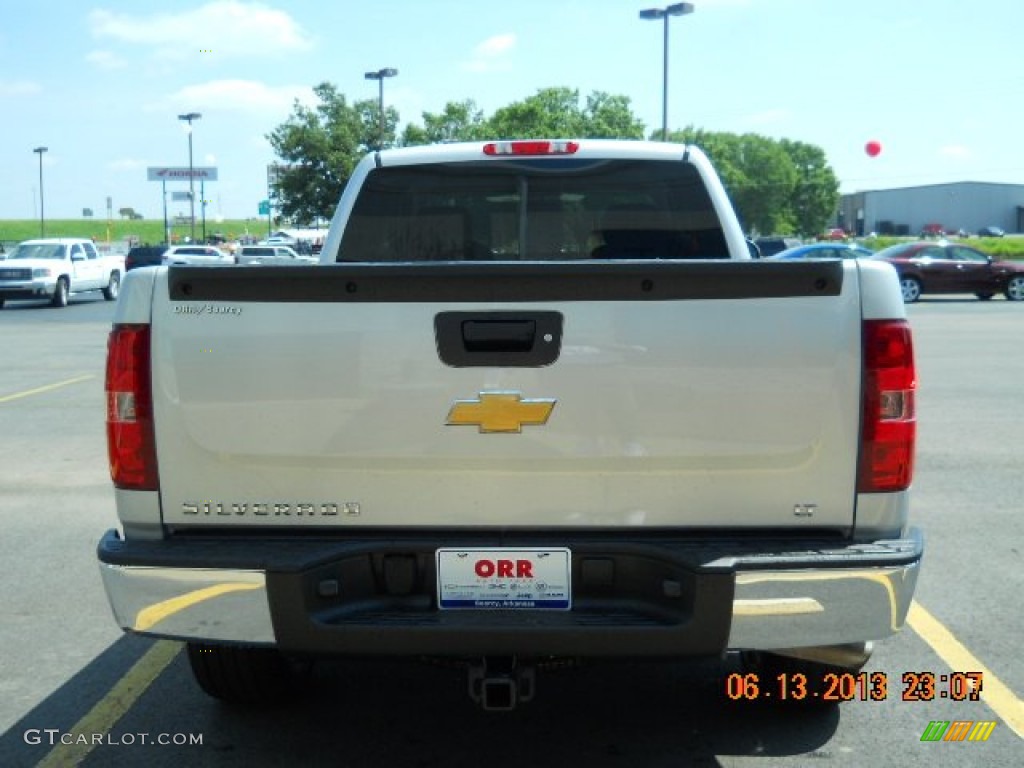 2013 Silverado 1500 LT Extended Cab - Silver Ice Metallic / Ebony photo #6