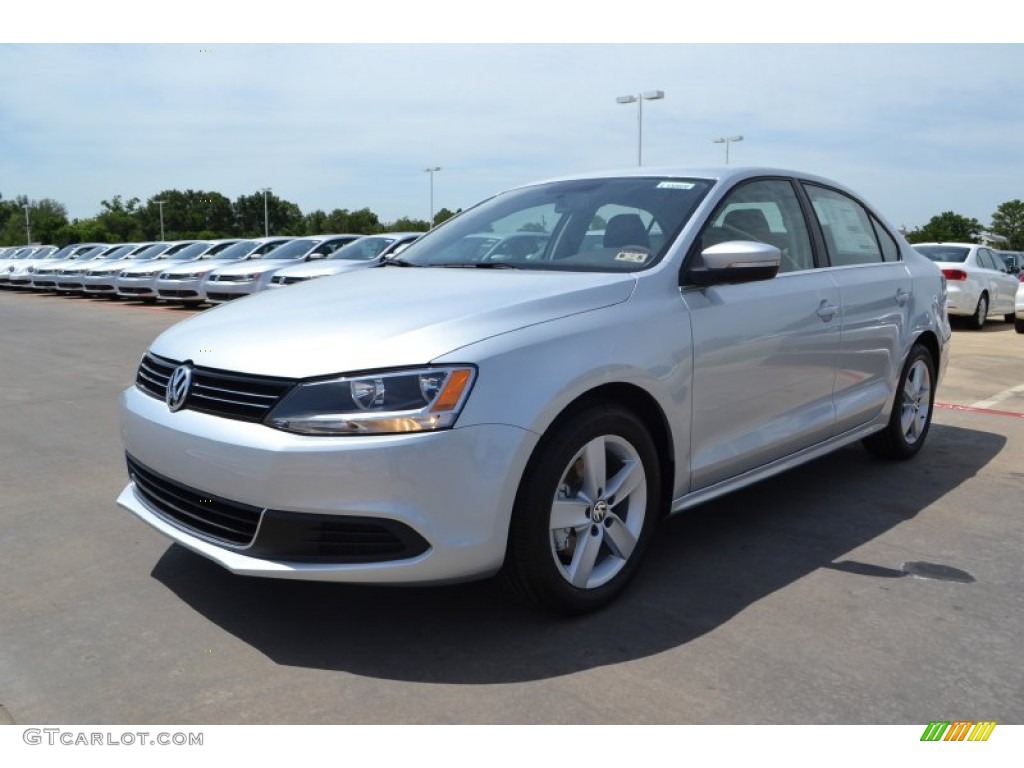 Reflex Silver Metallic 2013 Volkswagen Jetta TDI Sedan Exterior Photo #82325758