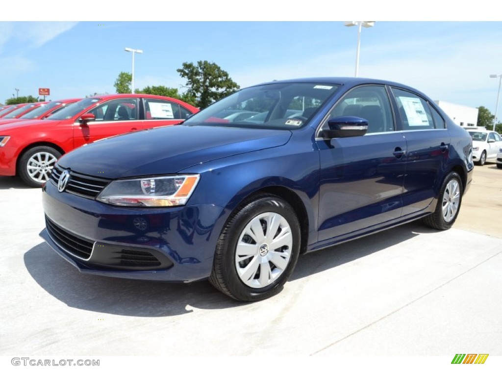 Tempest Blue Metallic 2013 Volkswagen Jetta SE Sedan Exterior Photo #82326107