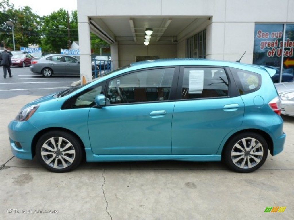 2012 Fit Sport - Blue Raspberry Metallic / Black photo #2