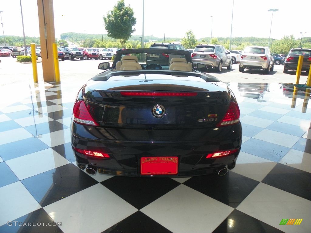 2010 6 Series 650i Convertible - Monaco Blue Metallic / Cream Beige photo #12