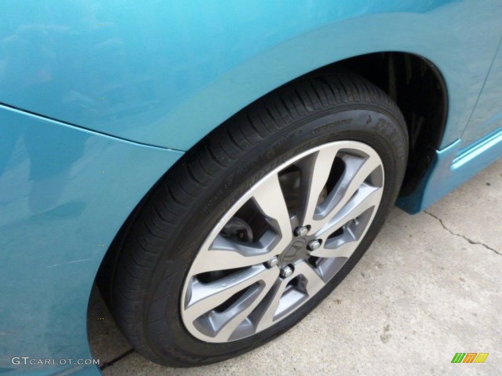2012 Fit Sport - Blue Raspberry Metallic / Black photo #8
