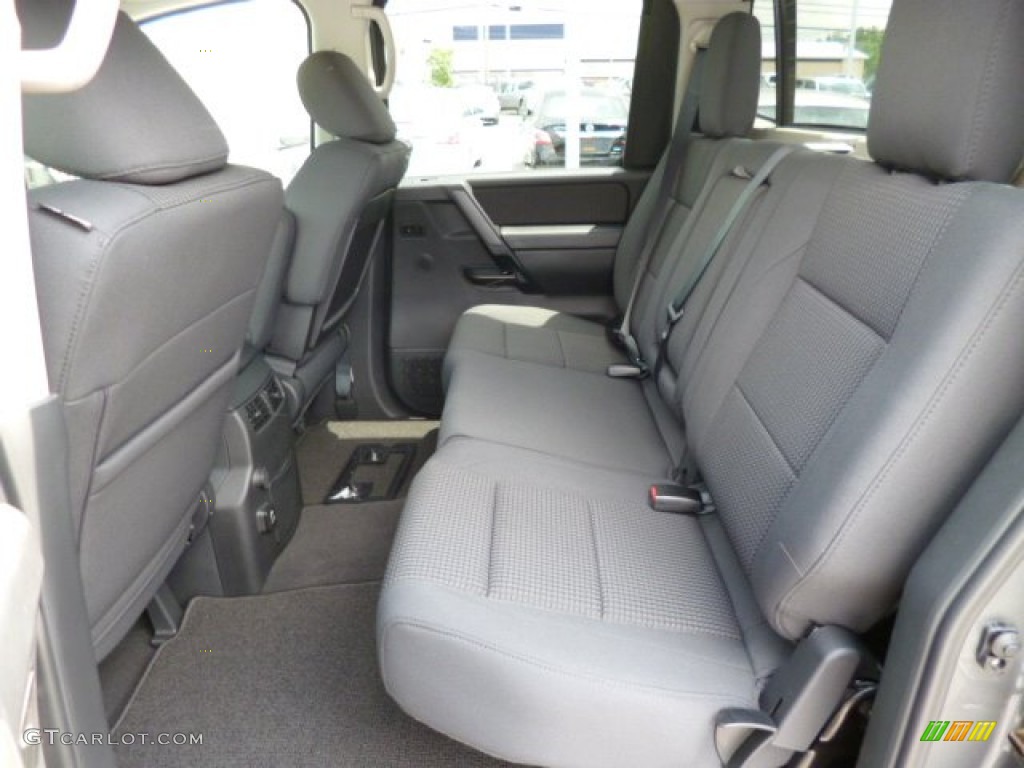 2013 Nissan Titan SV Crew Cab 4x4 Rear Seat Photo #82326857