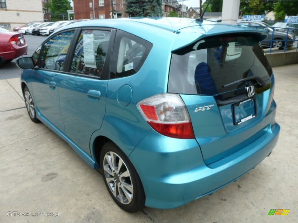 2012 Fit Sport - Blue Raspberry Metallic / Black photo #12