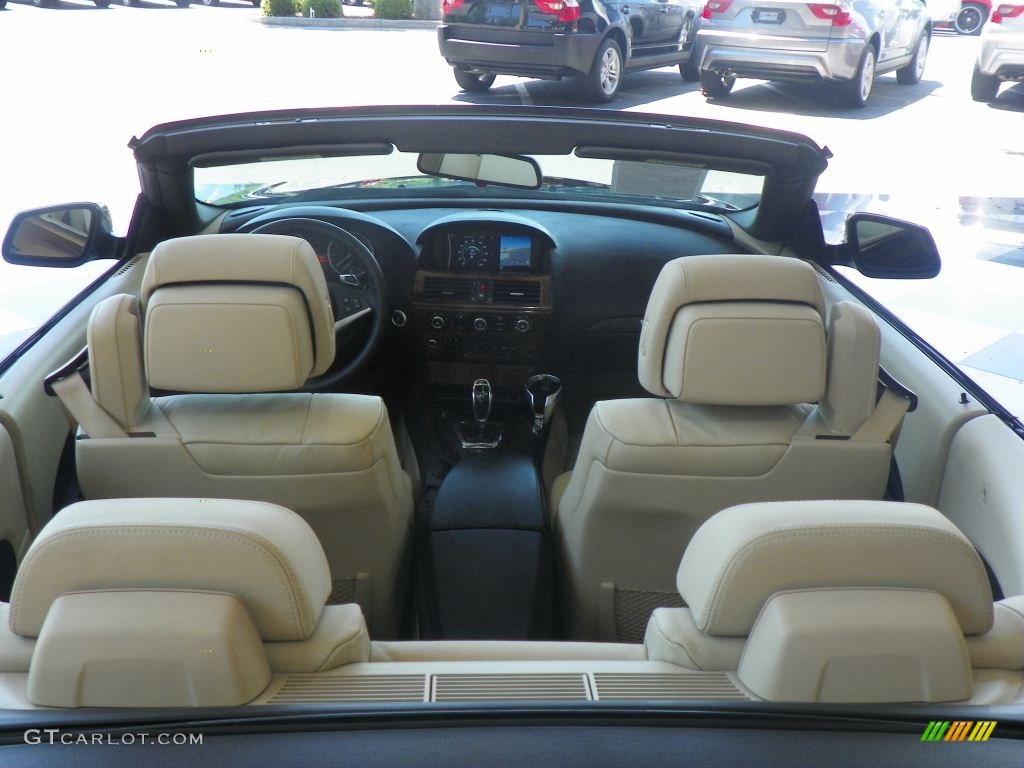 2010 6 Series 650i Convertible - Monaco Blue Metallic / Cream Beige photo #18