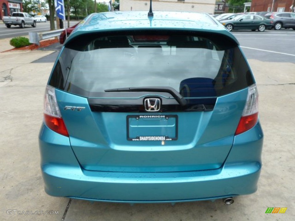 2012 Fit Sport - Blue Raspberry Metallic / Black photo #17