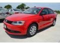 Tornado Red - Jetta S Sedan Photo No. 1