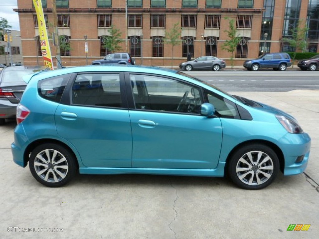 2012 Fit Sport - Blue Raspberry Metallic / Black photo #18