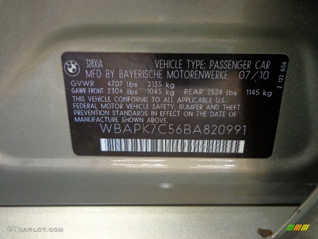 2011 3 Series 328i xDrive Sedan - Platinum Bronze Metallic / Beige Dakota Leather photo #16