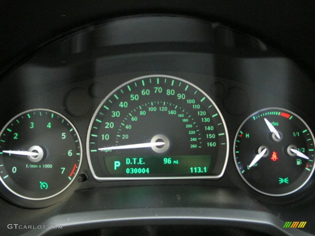 2010 Saab 9-3 Aero Sport Sedan Gauges Photo #82328192