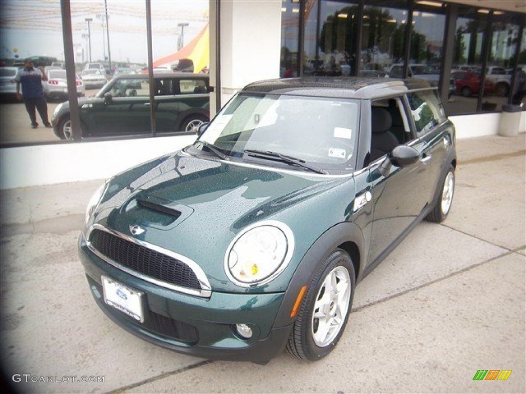 2010 Cooper S Clubman - British Racing Green Metallic / Checkered Carbon Black/Black photo #1