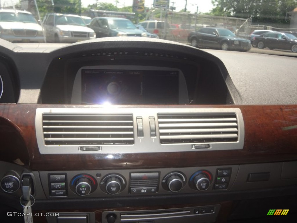 2007 7 Series 750Li Sedan - Sterling Grey Metallic / Black photo #8