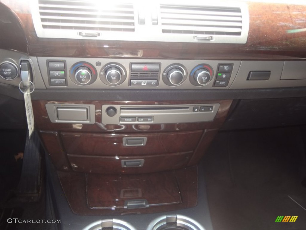 2007 7 Series 750Li Sedan - Sterling Grey Metallic / Black photo #9