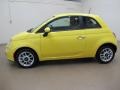 2012 Giallo (Yellow) Fiat 500 Pop  photo #4