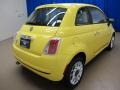 2012 Giallo (Yellow) Fiat 500 Pop  photo #7