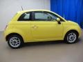 2012 Giallo (Yellow) Fiat 500 Pop  photo #8