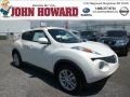 2013 Pearl White Nissan Juke SL AWD  photo #1