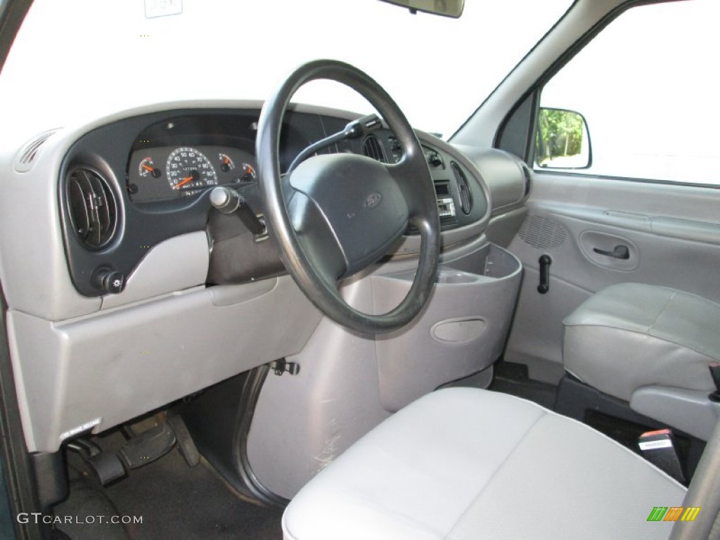 Medium Graphite Interior 1999 Ford E Series Van E350 Super Duty XLT Extended Passenger Photo #82329803