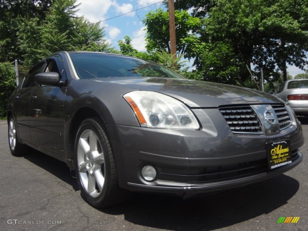 2005 Maxima 3.5 SE - Spirited Bronze Pearl / Black photo #4