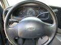 Medium Graphite 1999 Ford E Series Van E350 Super Duty XLT Extended Passenger Steering Wheel