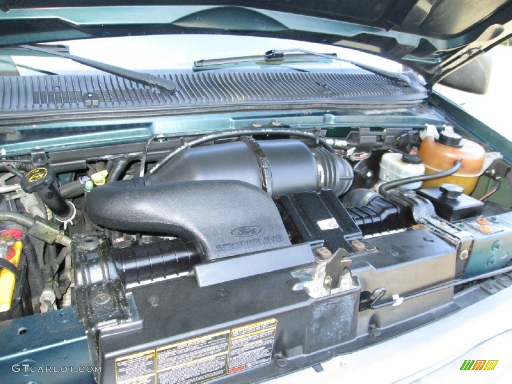 1999 Ford E Series Van E350 Super Duty XLT Extended Passenger 5.4 Liter SOHC 16-Valve Triton V8 Engine Photo #82330145