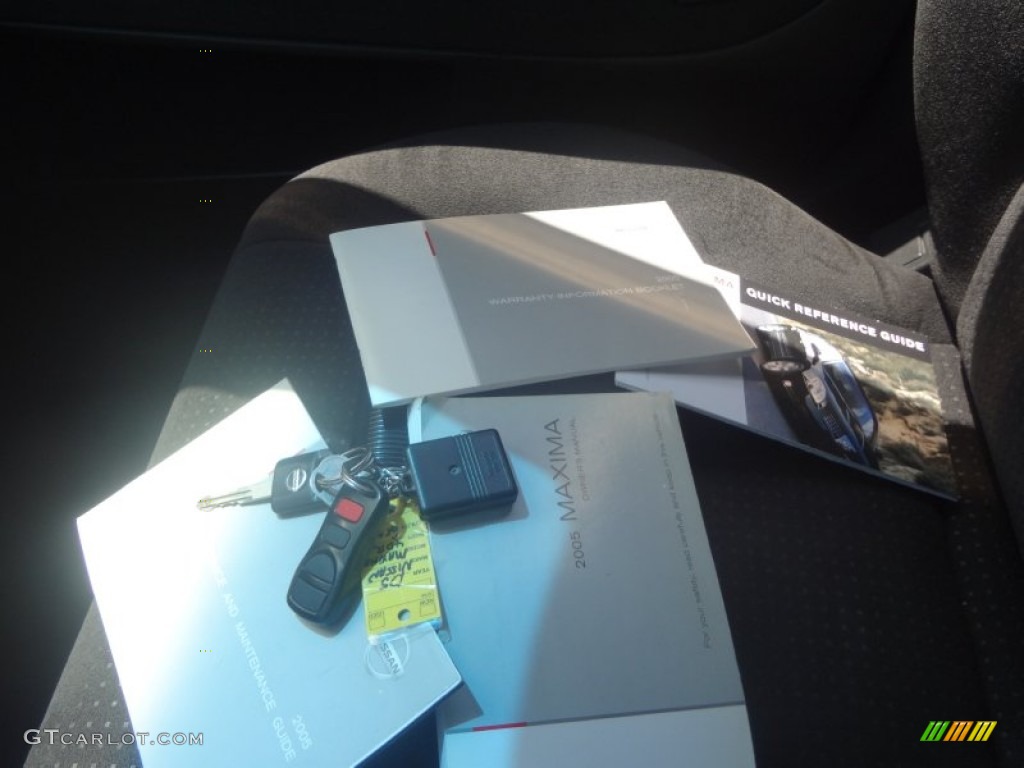 2005 Maxima 3.5 SE - Spirited Bronze Pearl / Black photo #17