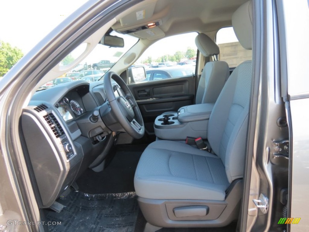 Black/Diesel Gray Interior 2013 Ram 1500 Express Quad Cab Photo #82331104