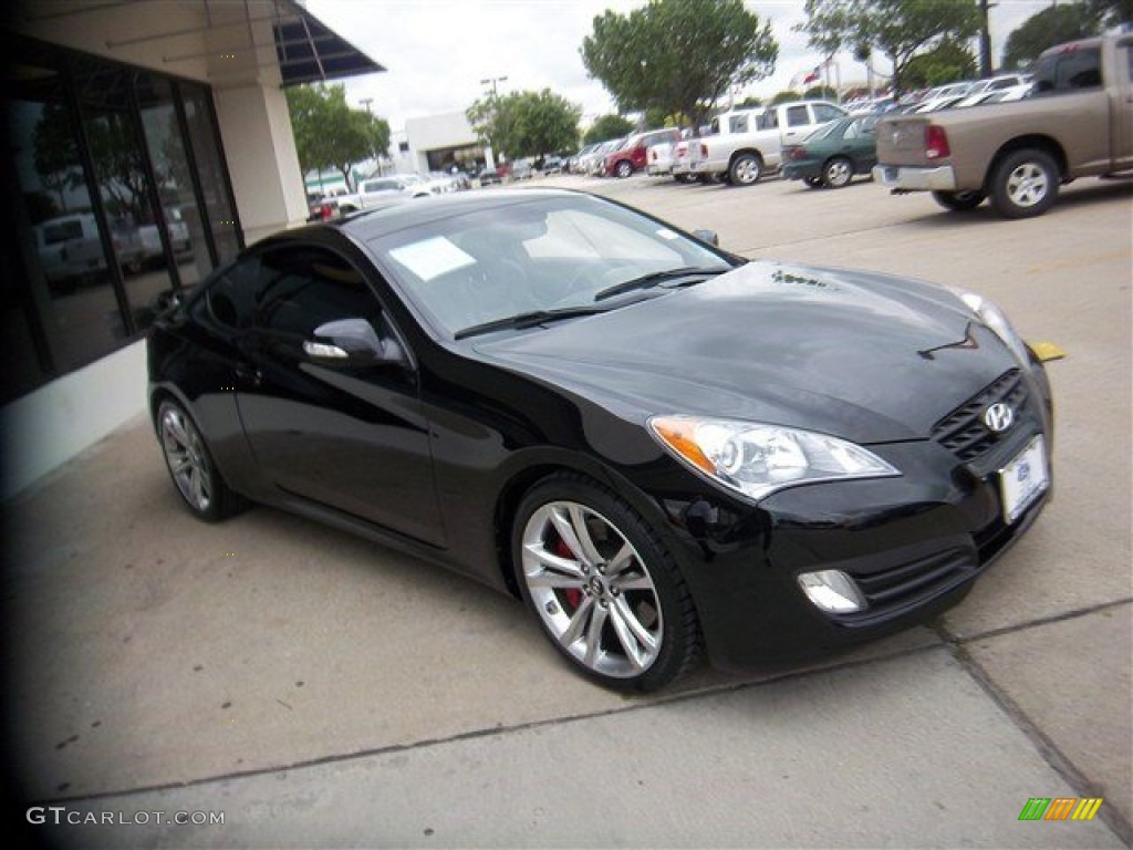 2011 Genesis Coupe 3.8 Grand Touring - Bathurst Black / Black Leather photo #3